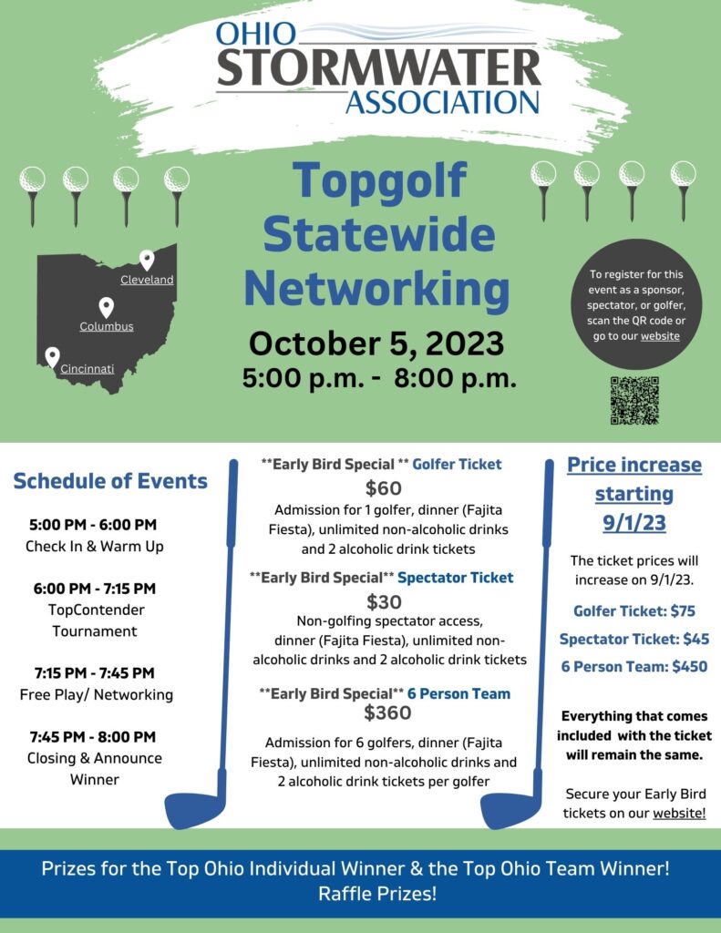 OSWA Topgolf Networking Event Ohio Stormwater Association